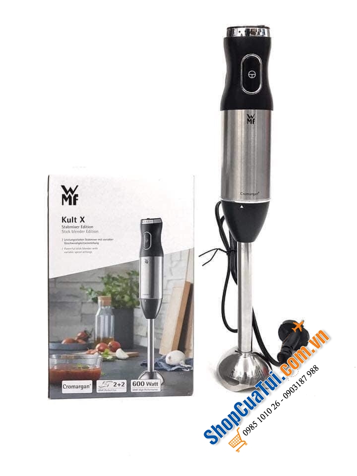 Máy xay cầm tay WMF Cromagan Perfect Cut hoàn hảo từ thiết kế đến chất lượng.