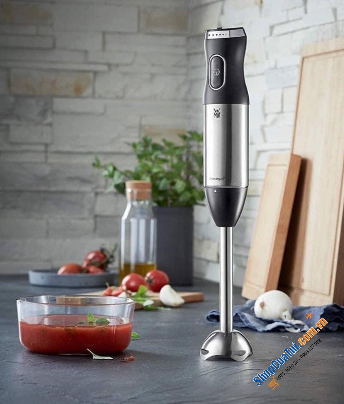 Máy xay cầm tay WMF Cromagan Perfect Cut hoàn hảo từ thiết kế đến chất lượng.