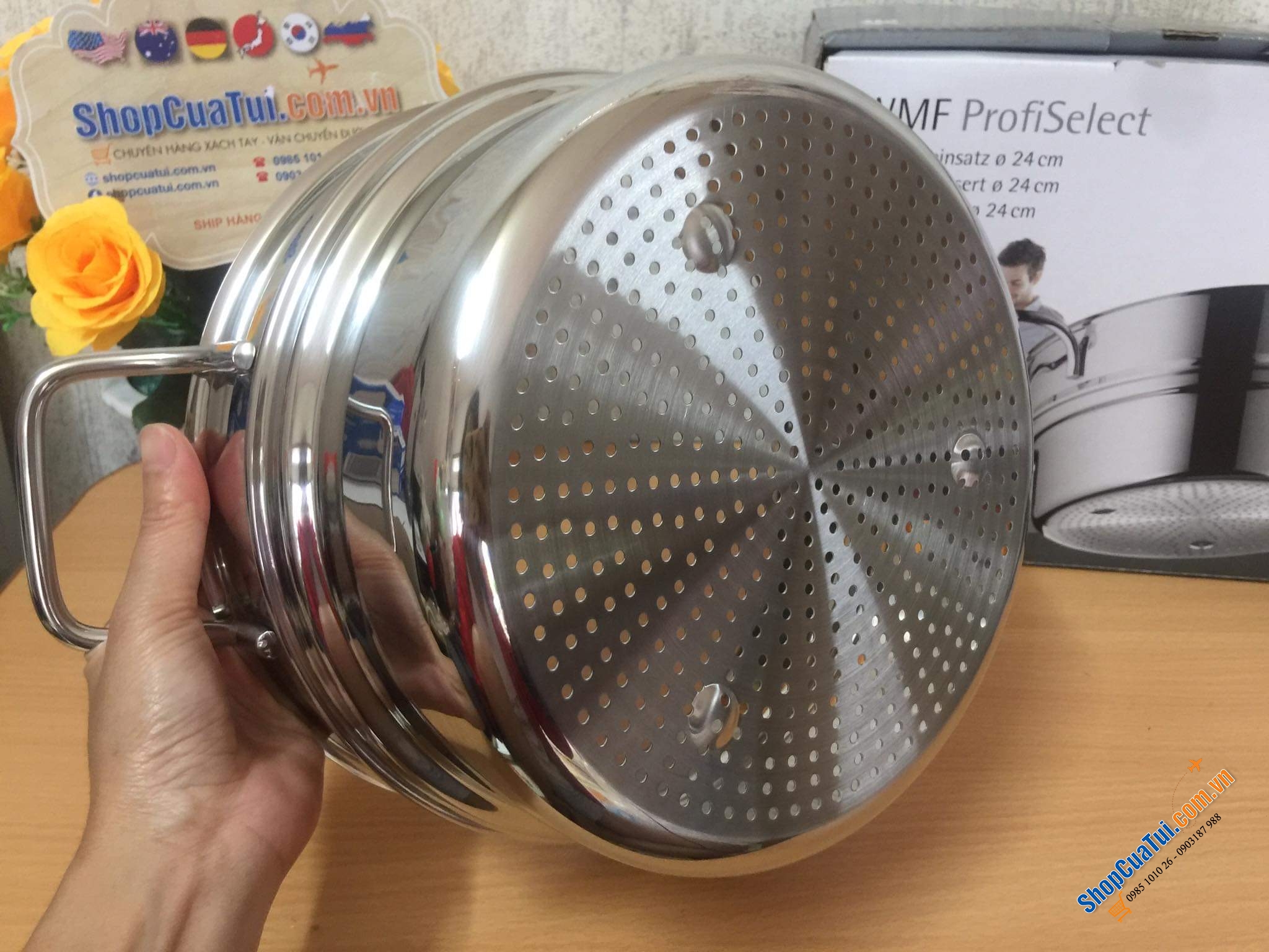 XỬNG HẤP WMF 24CM
