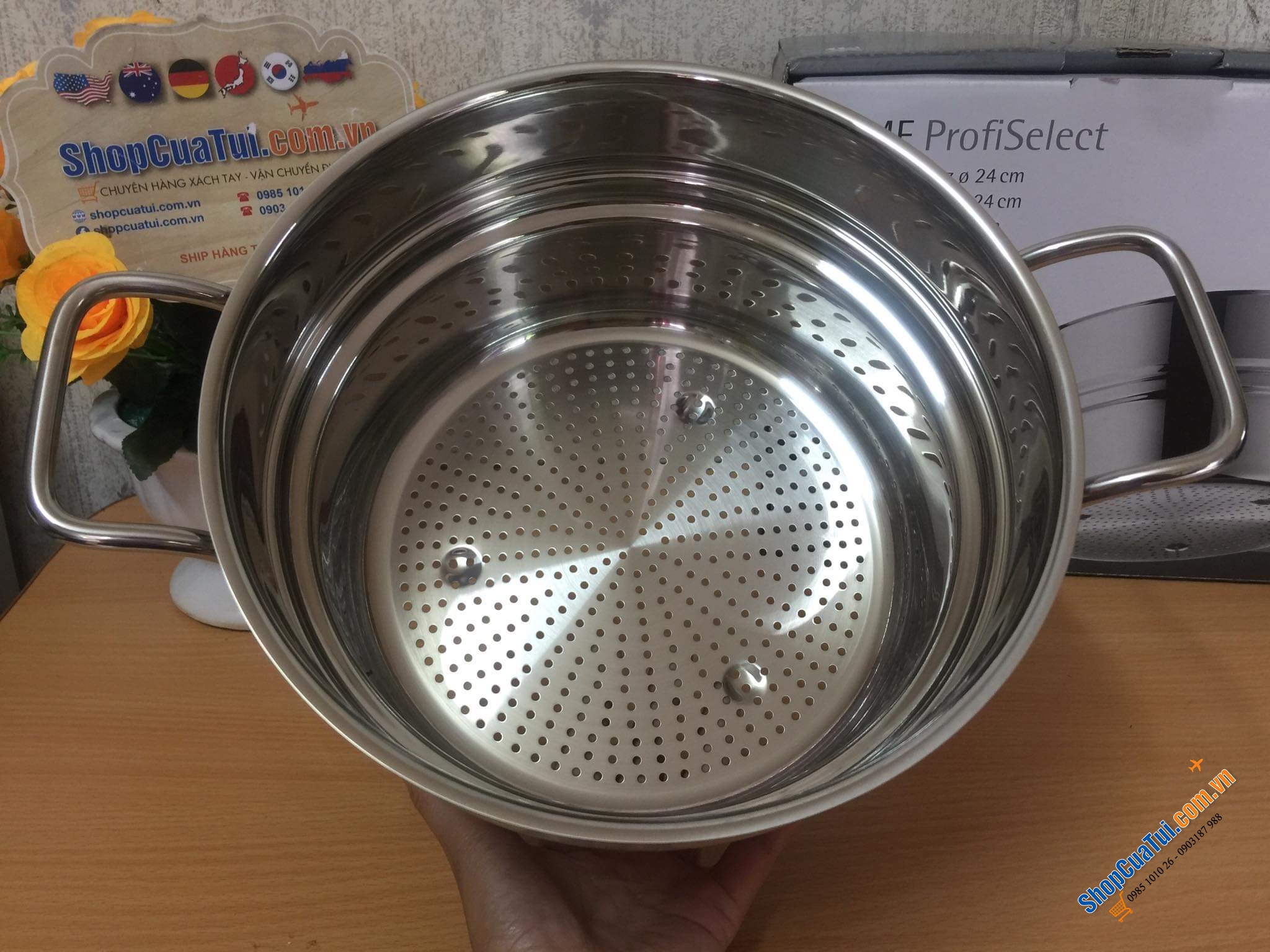 XỬNG HẤP WMF 24CM