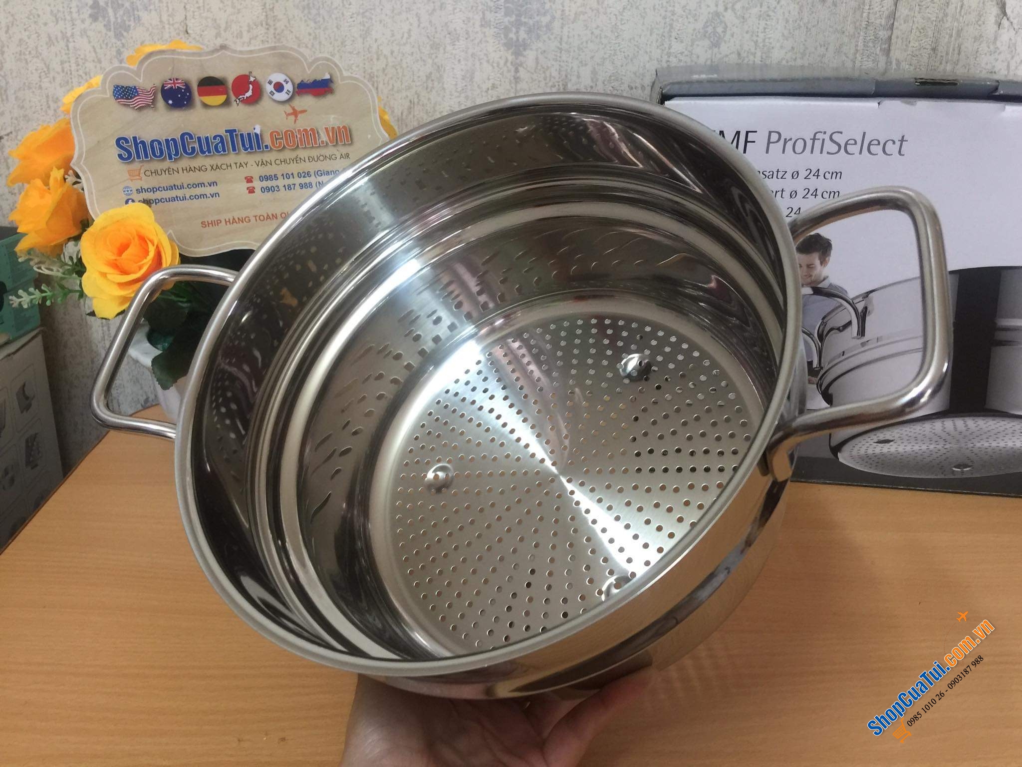 XỬNG HẤP WMF 24CM