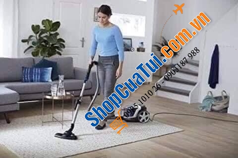 Máy hút bụi không túi lọc Philips FC9332/09 Compact PowerPro, màu đen