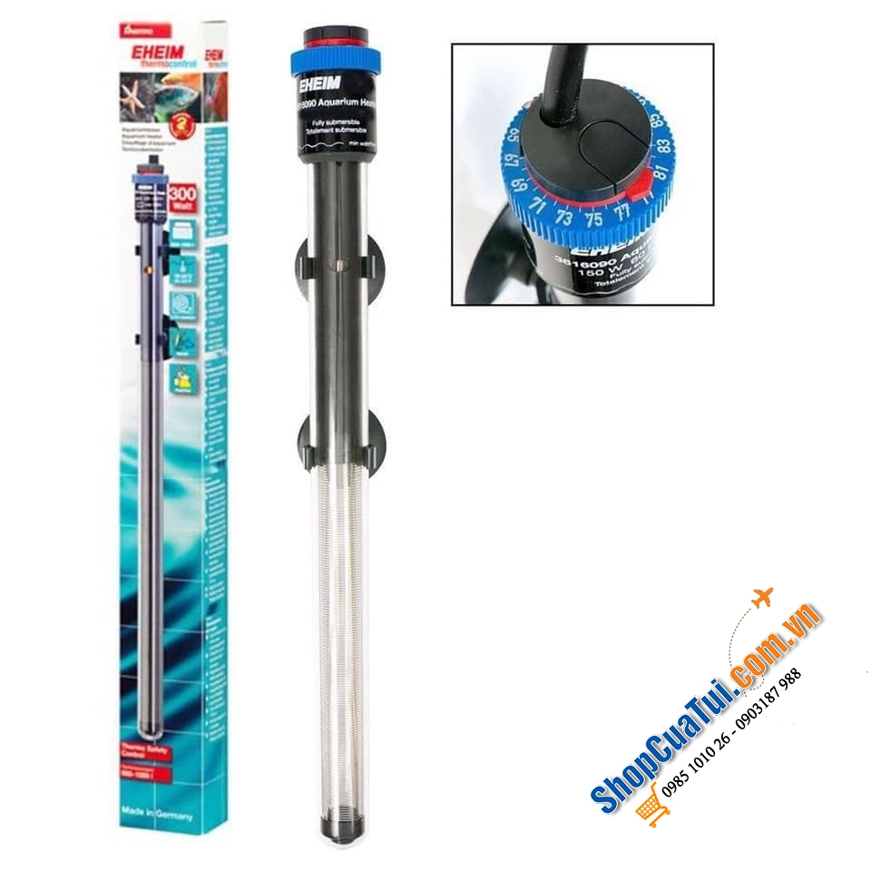 SƯỞI BỂ CÁ CAO CẤP EHEIM HEATER 300W ĐỨC 