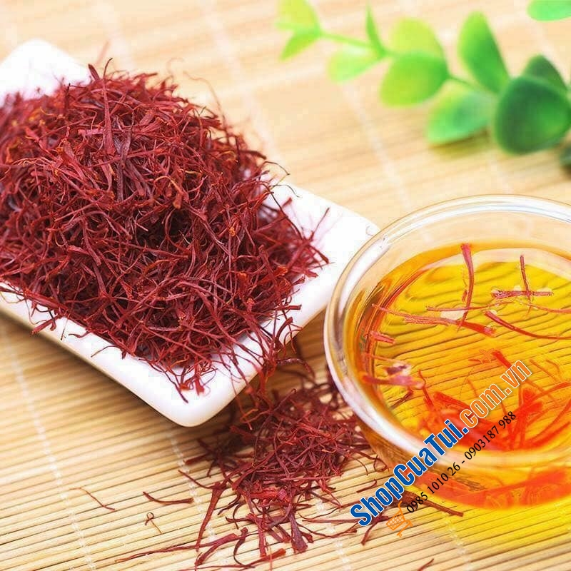 NHUỴ HOA NGHỆ TÂY SAFFRON - HÀNG CHUẨN XÁCH TAY ĐỨC ĐỦ BILL BAO HỊN 5Gr