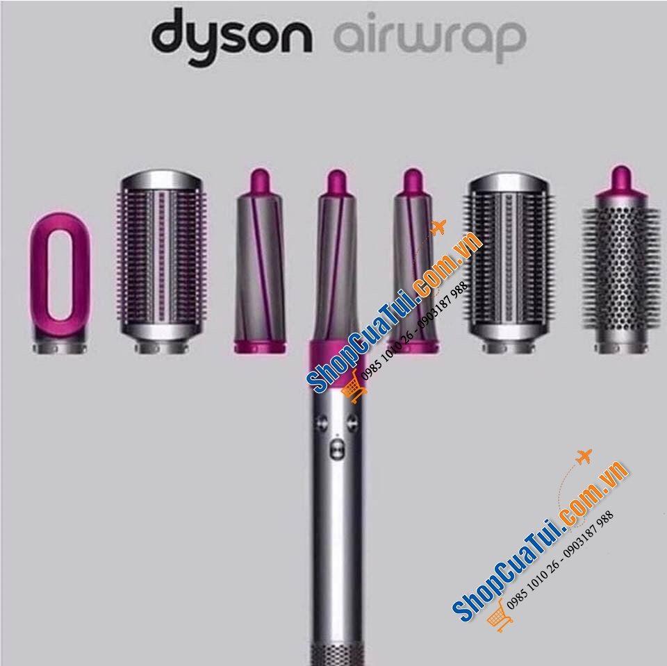 bộ sấy uốn tóc siêu nổi tiếng:   DYSON AIRWRAP COMPLETE - bản Châu Âu