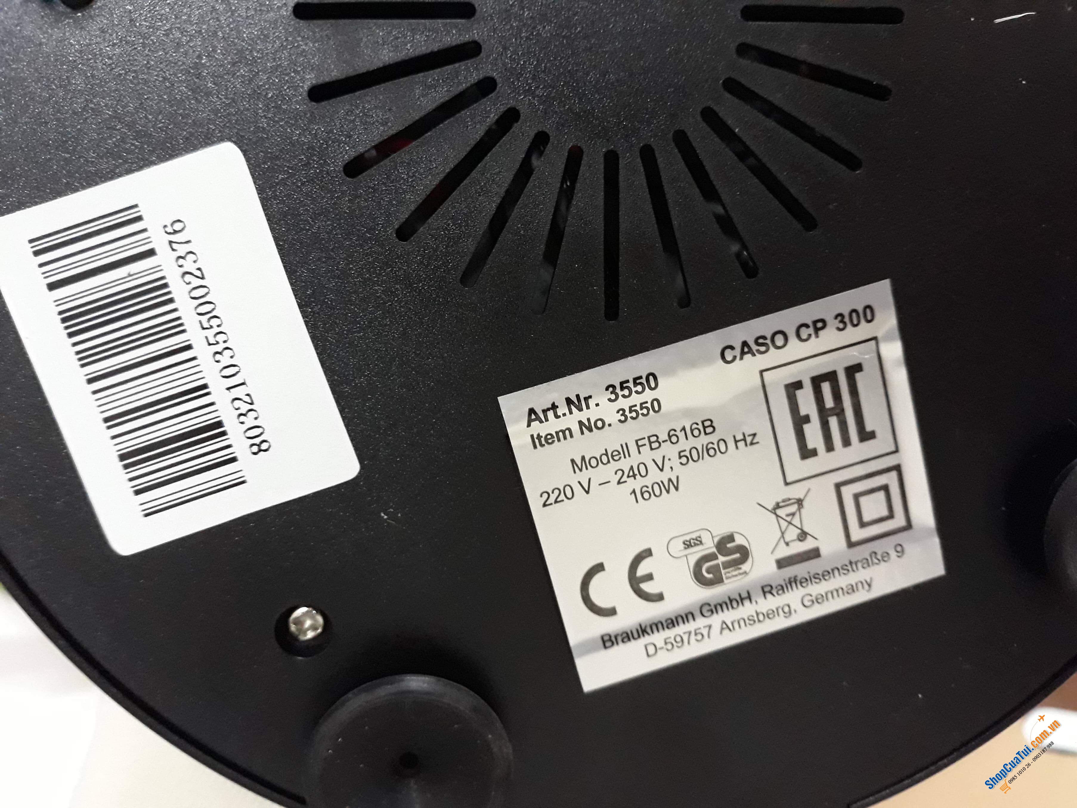 Máy vắt cam CASO CP 300