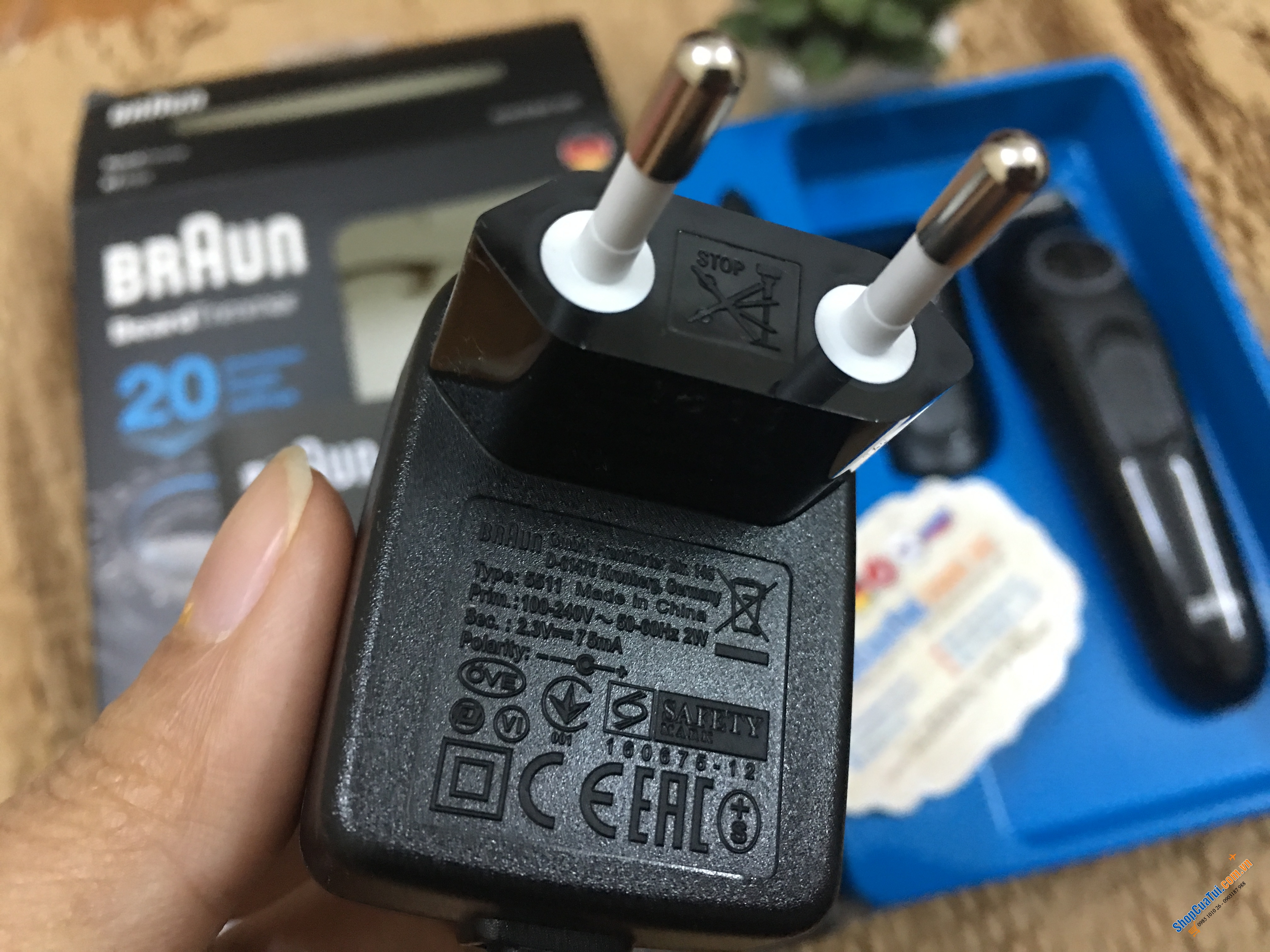 Máy cắt tóc - cạo râu Braun BT3022