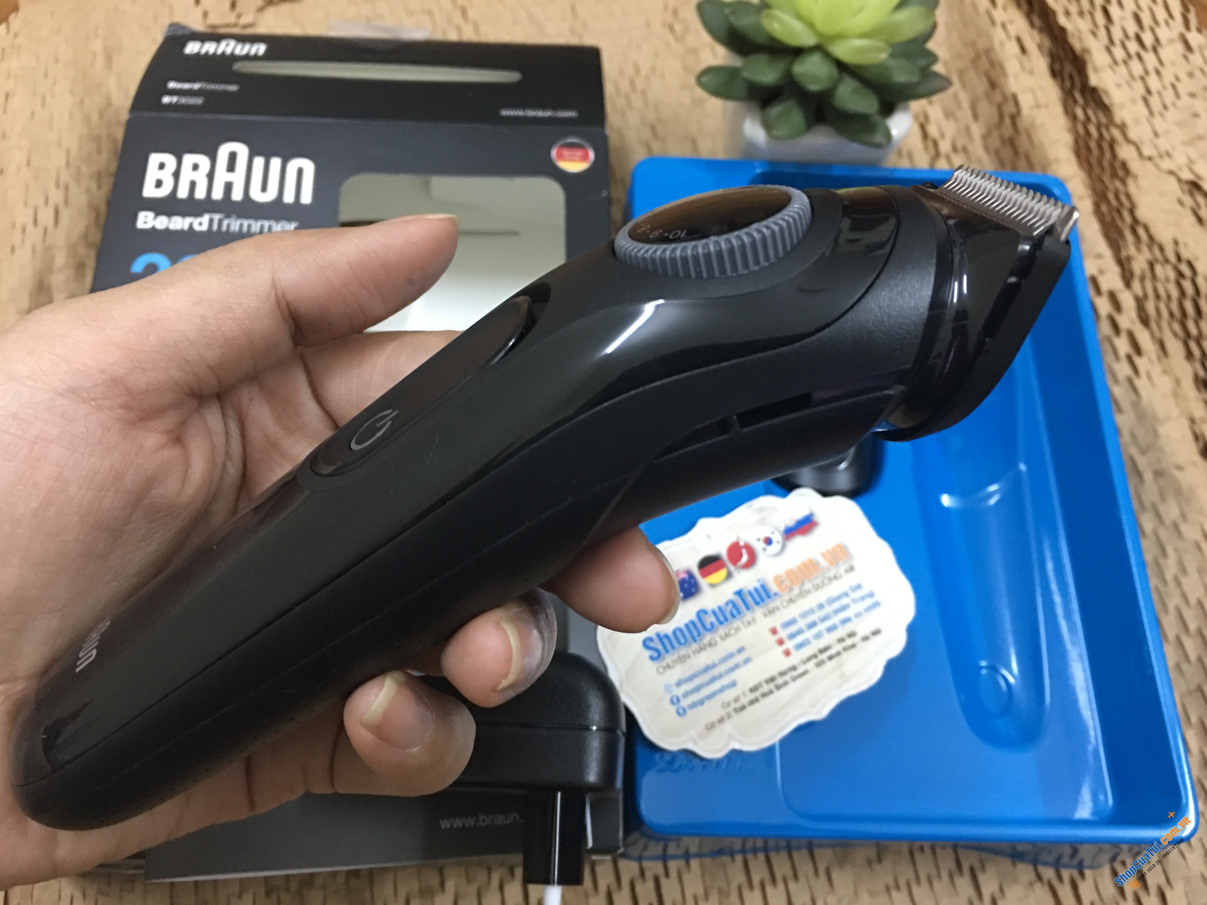 Máy cắt tóc - cạo râu Braun BT3022