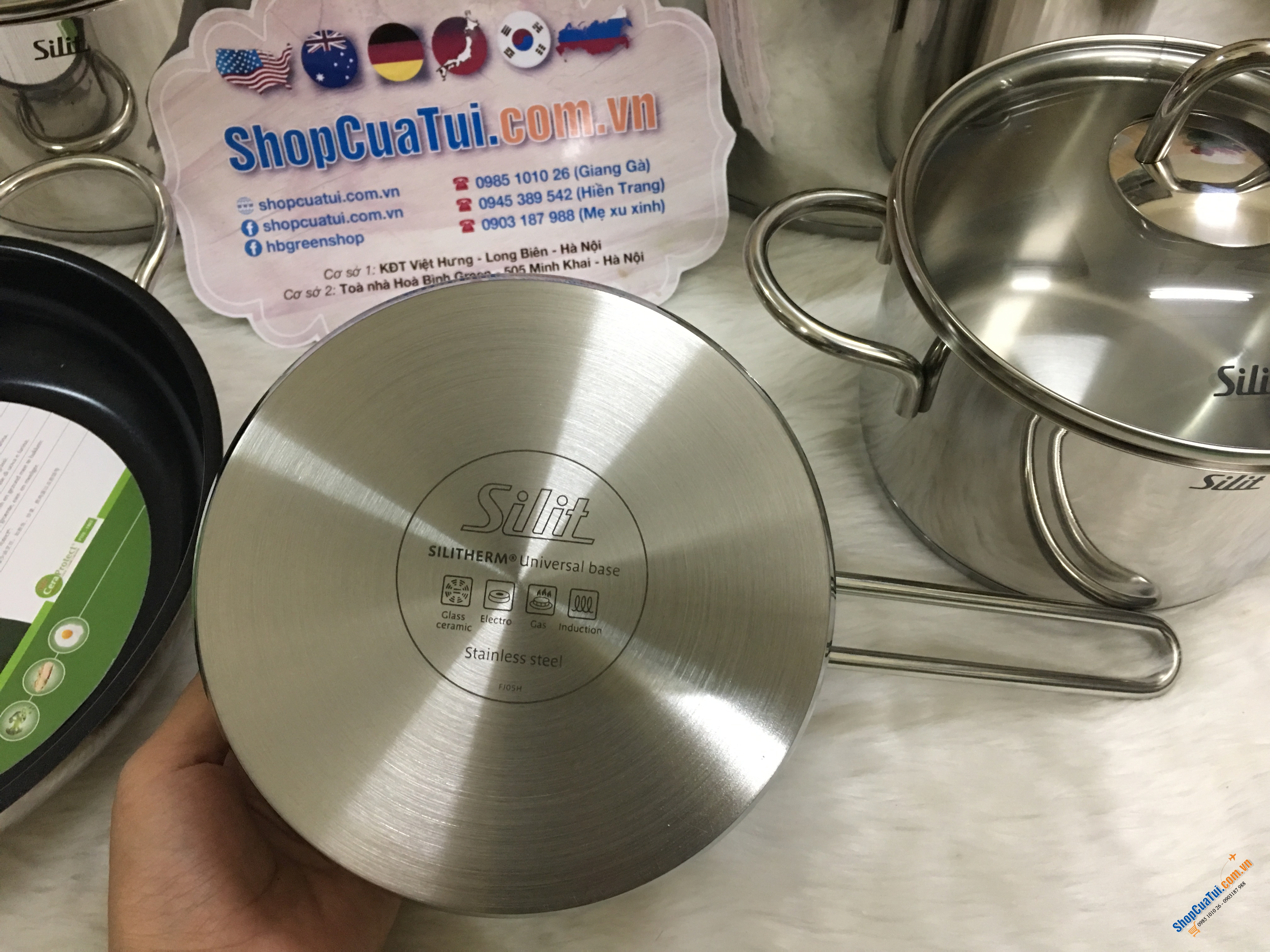 Bộ nồi Silit Carat 5 món