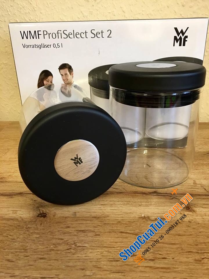 BÌNH THUỶ TINH WMF DEPOT  SET ĐÔI  0,5 LIT