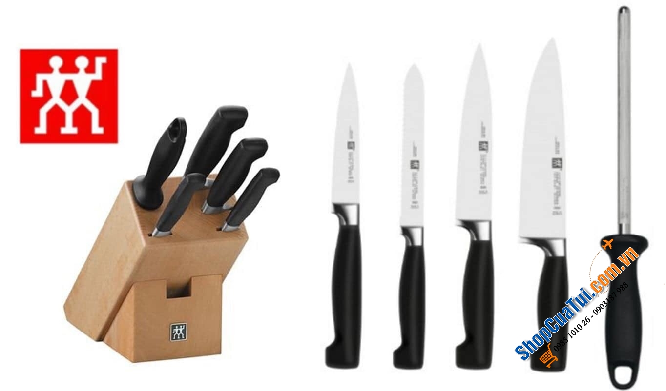 Bộ dao Zwilling Vier Sterne Four Star 6 món