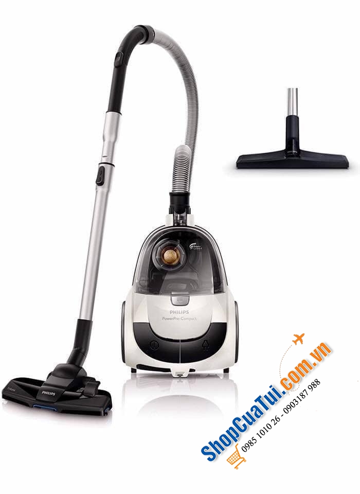 Máy hút bụi PHILIPS PowerPro Compact Philips FC 9327/09 thế hệ mới, không cần túi bụi