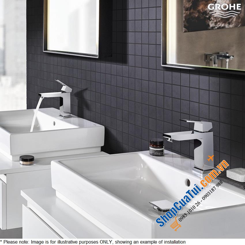 Vòi chậu Grohe 23445000 cỡ M