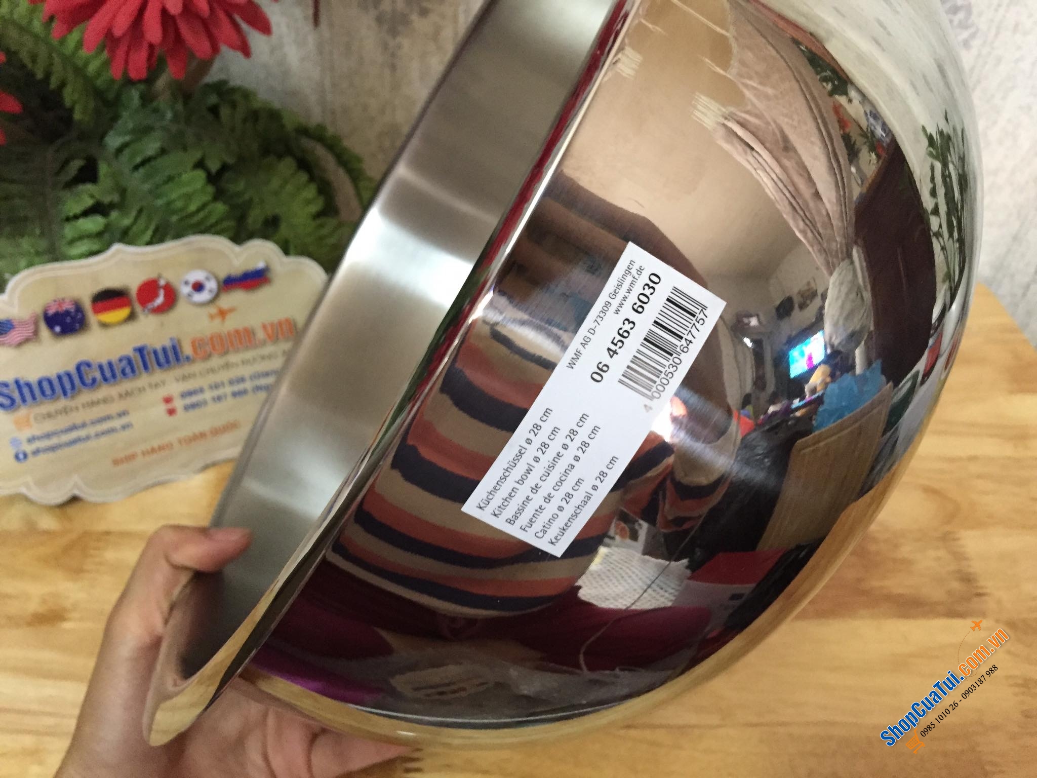 ÂU WMF INOX SIÊU BỰ SIZE 28 CM