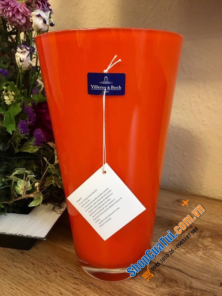LỌ HOA VILLEROY BOCH MÀU CAM VERSO