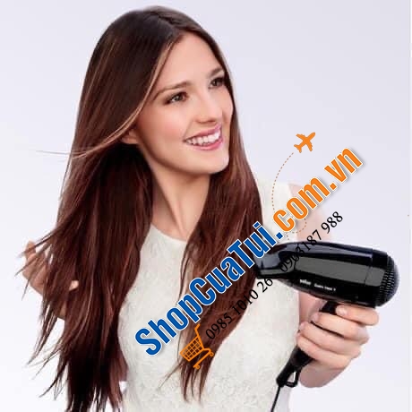 MÁY SẤY TÓC MINI BRAUN,  MÁY SẤY TÓC DU LỊCH BRAUN SATIN HAIR 1 - Style&Go Dryer