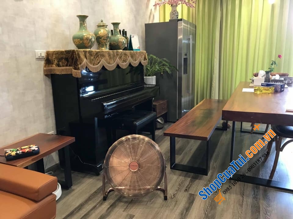 Quạt sàn Trotec TVM 17 phong cách Retro đường kính cánh quạt 45cm, Kích thước: 18 x 54 x 53,5cm