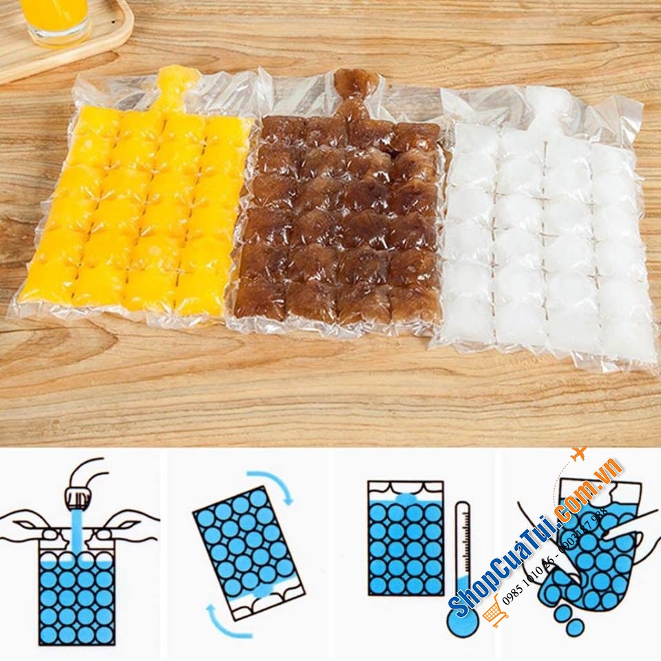 TÚI LÀM ĐÁ PROFISSIMO ĐỨC 240 viên đá