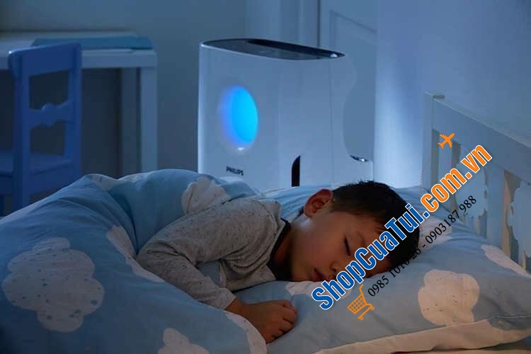 Máy lọc không khí Philips AC3256/10 kèm tạo ẩm 3000