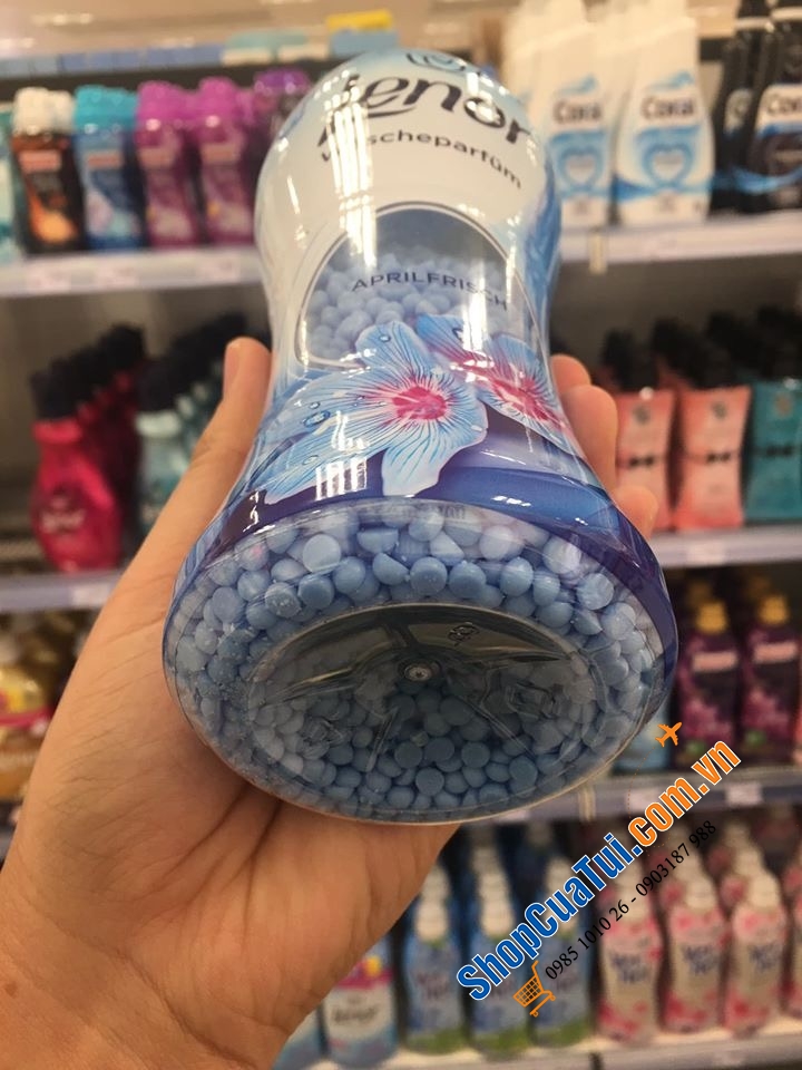 Xả thơm quần áo - Viên xả vải LENOR cho quần áo 4 mùa ngát hương, mềm mại