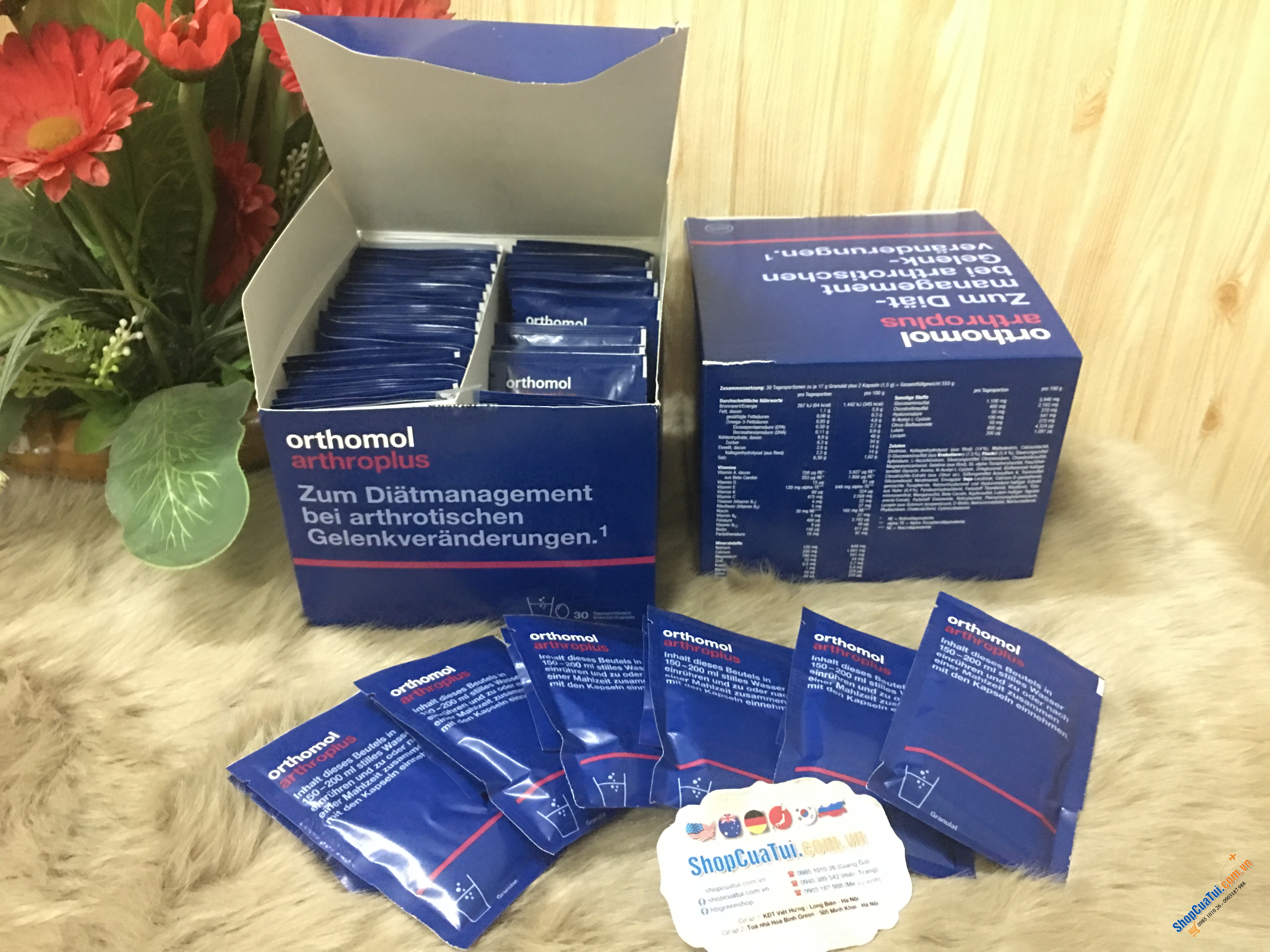 THUỐC TĂNG CƯỜNG TÁI TẠO SỤN KHỚP ORTHOMOL ARTHROPLUS của ĐỨC, giảm đau ngay cả với những người không đi không đứng được