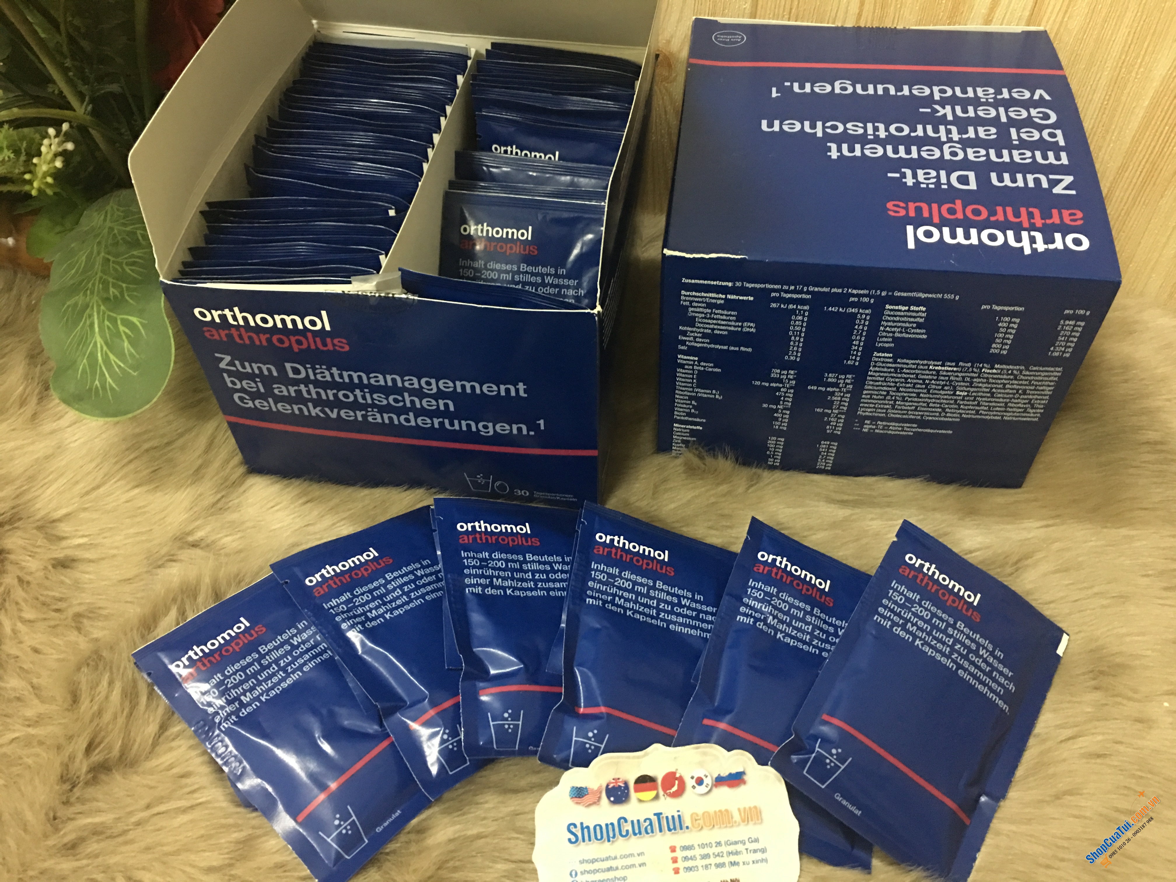 THUỐC TĂNG CƯỜNG TÁI TẠO SỤN KHỚP ORTHOMOL ARTHROPLUS của ĐỨC, giảm đau ngay cả với những người không đi không đứng được