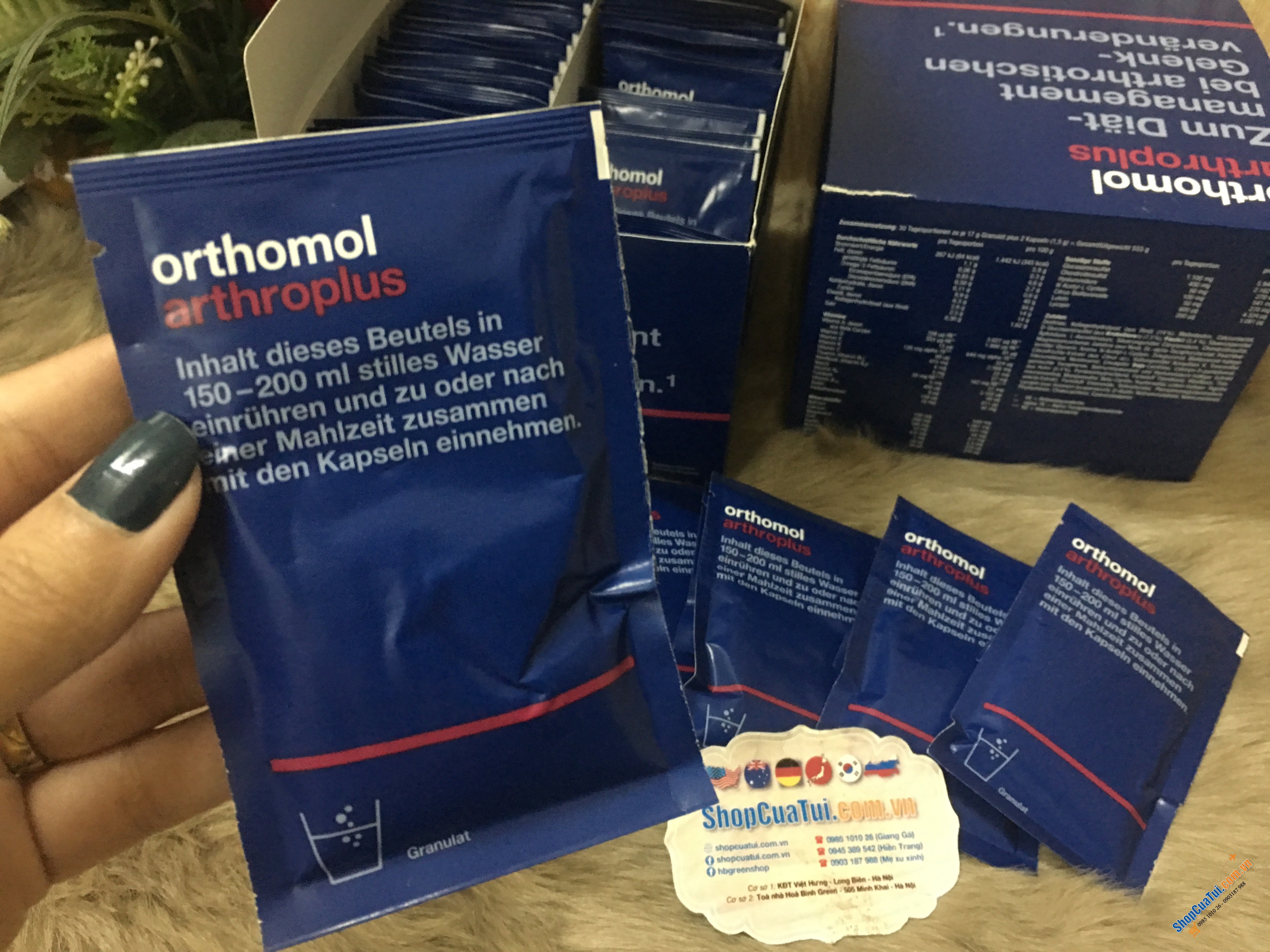 THUỐC TĂNG CƯỜNG TÁI TẠO SỤN KHỚP ORTHOMOL ARTHROPLUS của ĐỨC, giảm đau ngay cả với những người không đi không đứng được