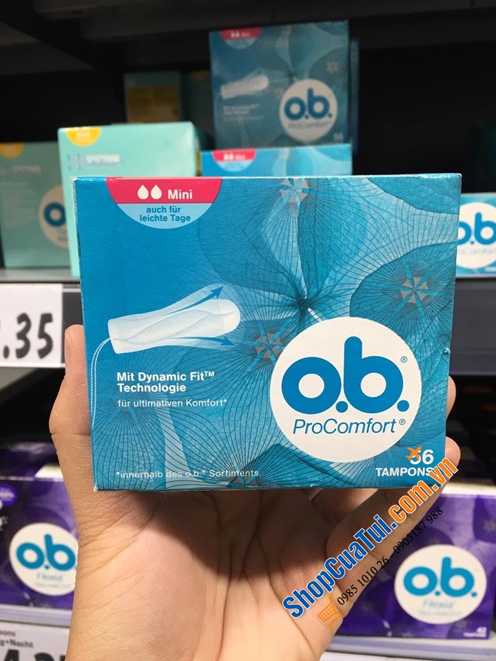 Tampon OB PRO COMFORT ĐỨC