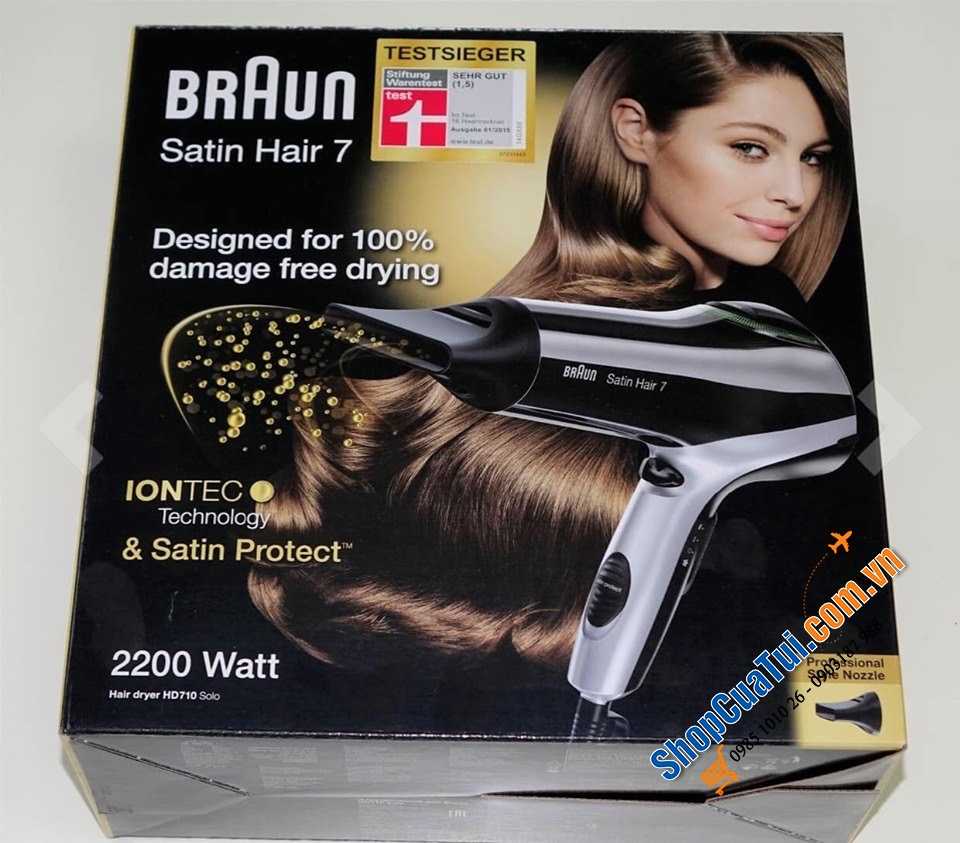 MÁY SẤY TÓC BRAUN SATIN HAIR 7 HD 710