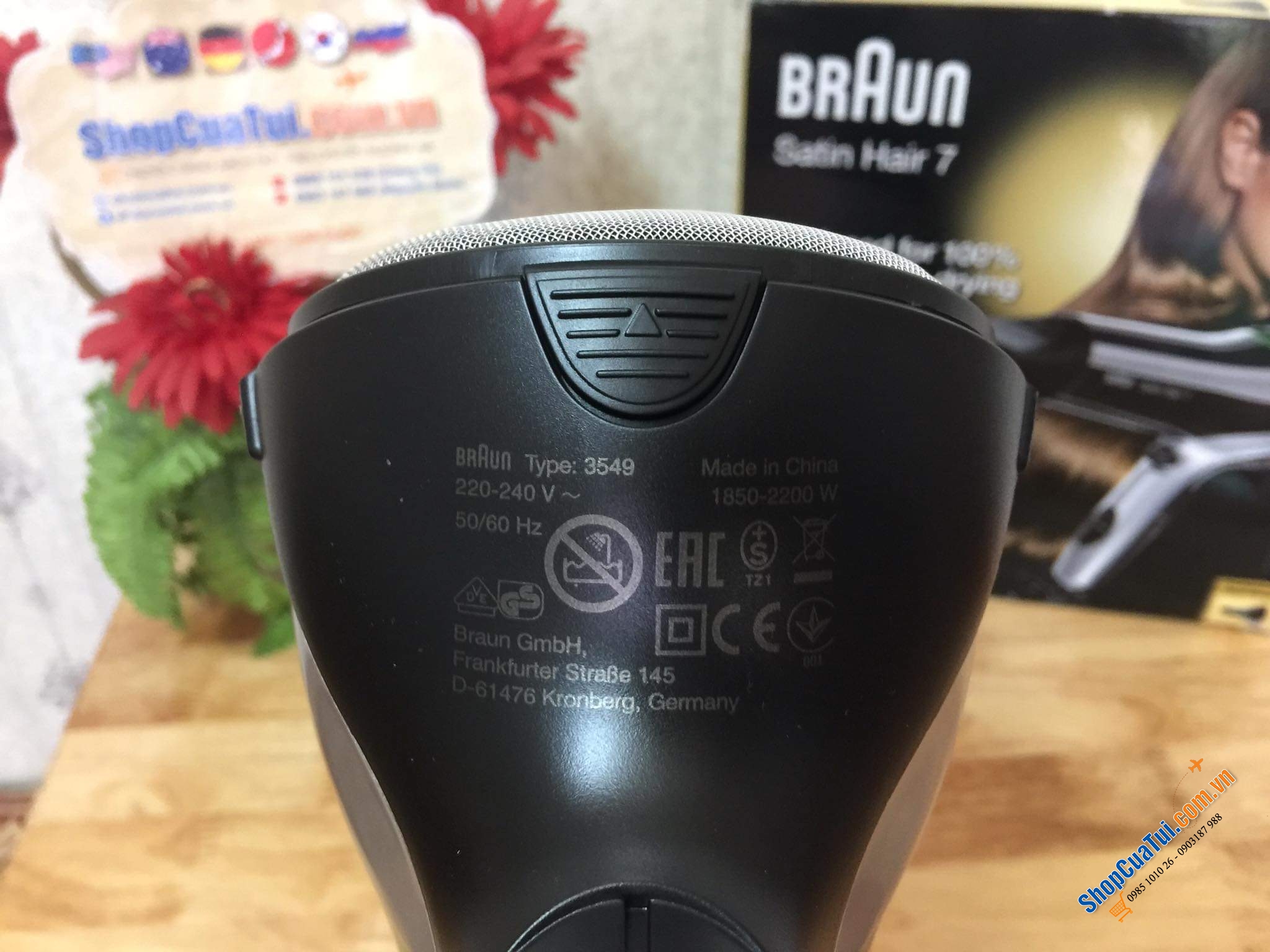 MÁY SẤY TÓC BRAUN SATIN HAIR 7 HD 710