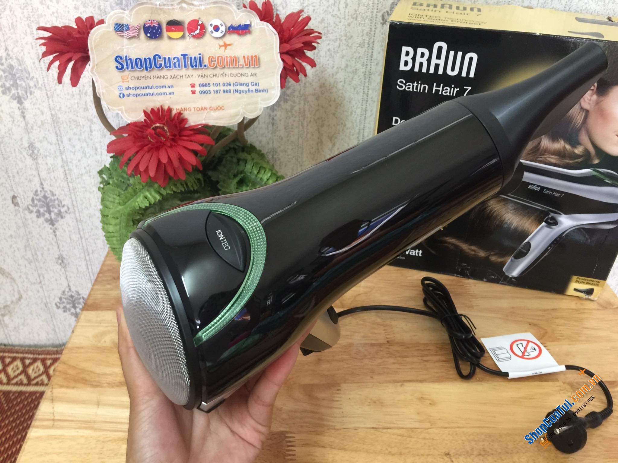 MÁY SẤY TÓC BRAUN SATIN HAIR 7 HD 710