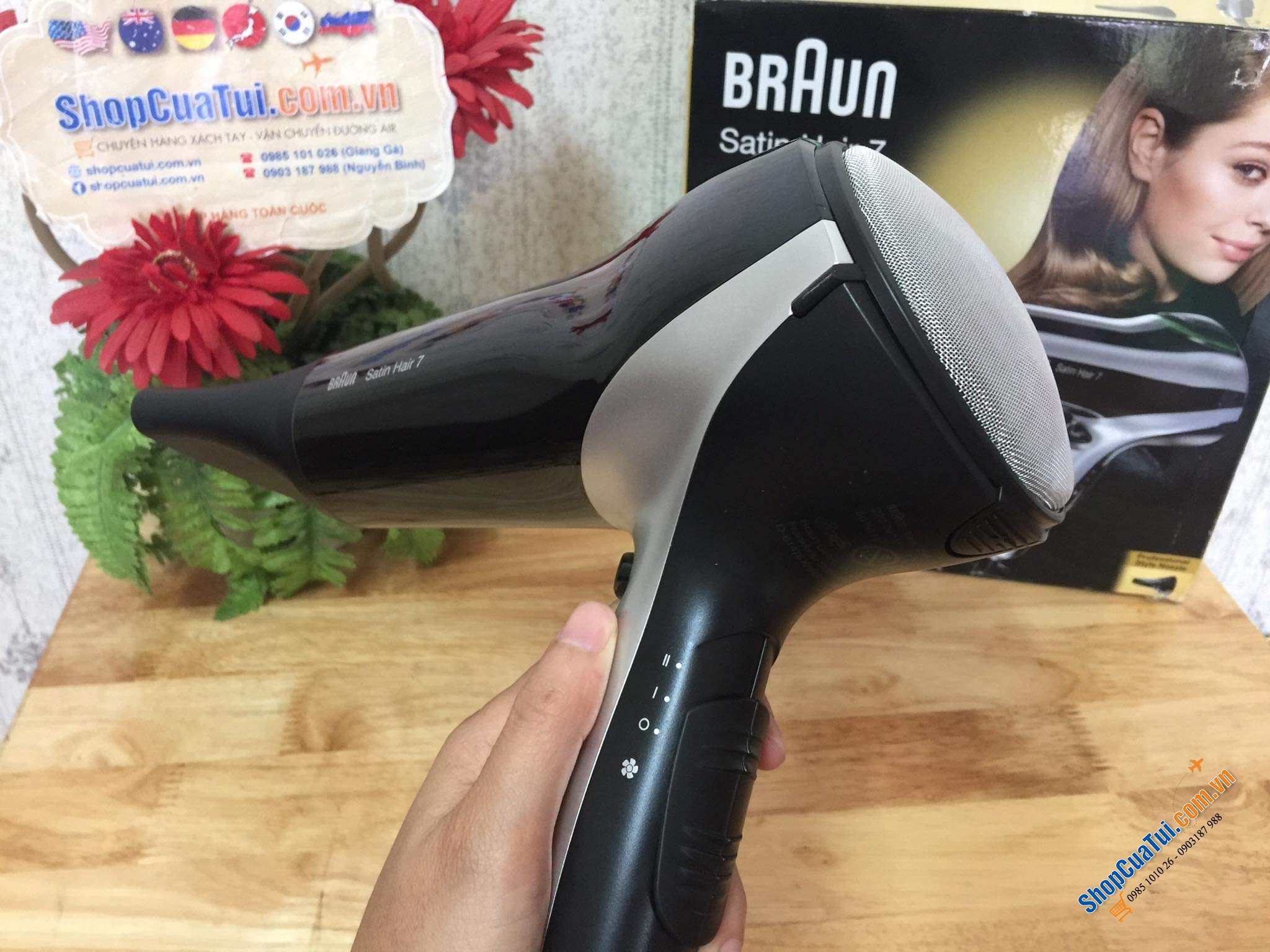 MÁY SẤY TÓC BRAUN SATIN HAIR 7 HD 710