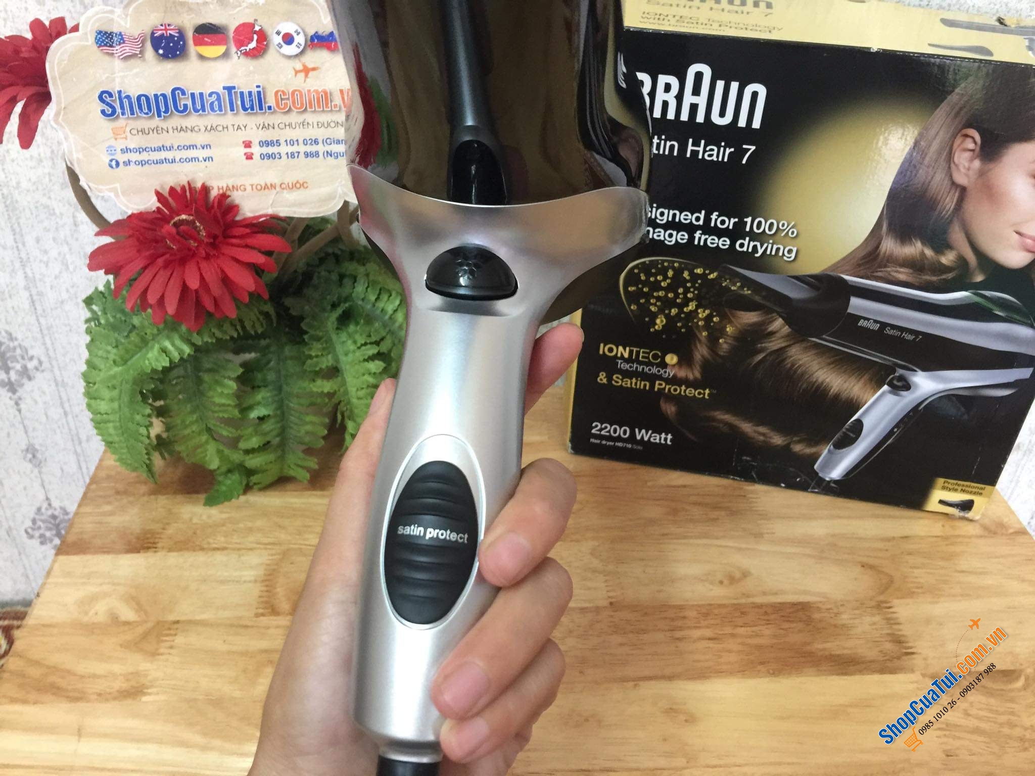 MÁY SẤY TÓC BRAUN SATIN HAIR 7 HD 710