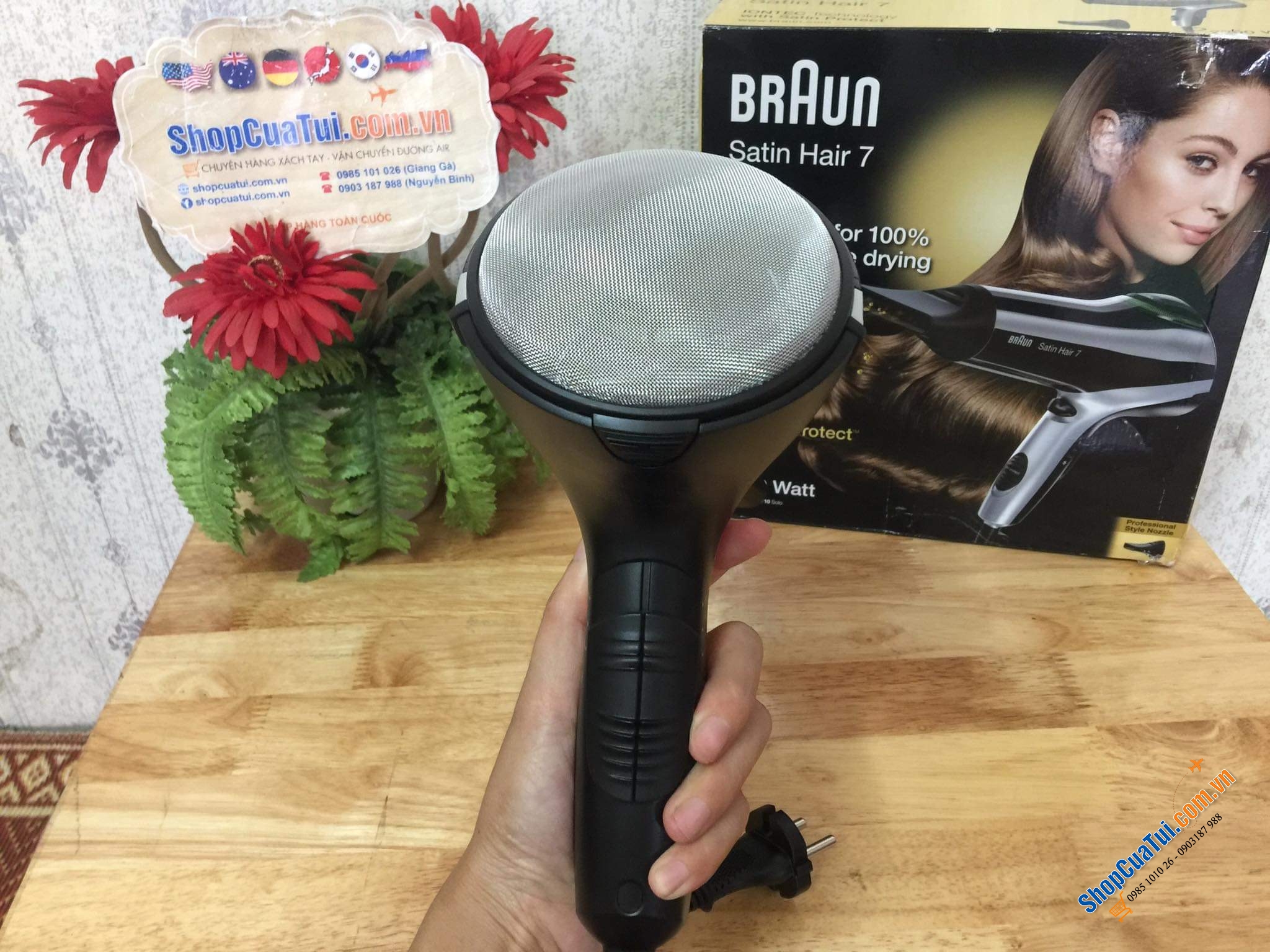 MÁY SẤY TÓC BRAUN SATIN HAIR 7 HD 710