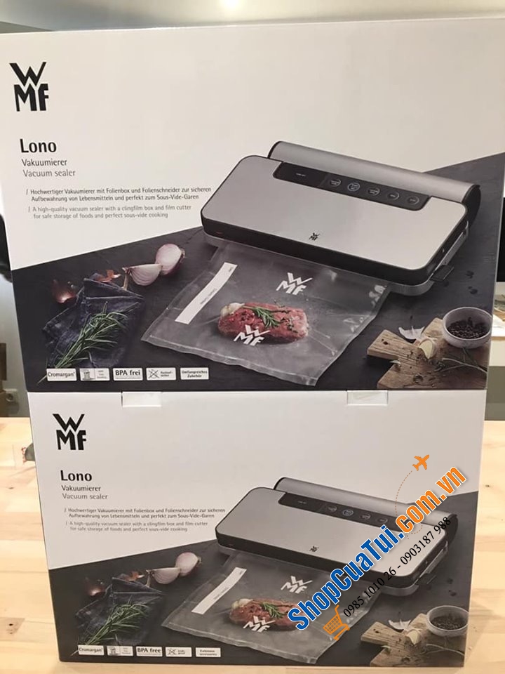 Máy Hút chân không WMF LONO loại hút được cả thực phẩm khô và thực phẩm ướt