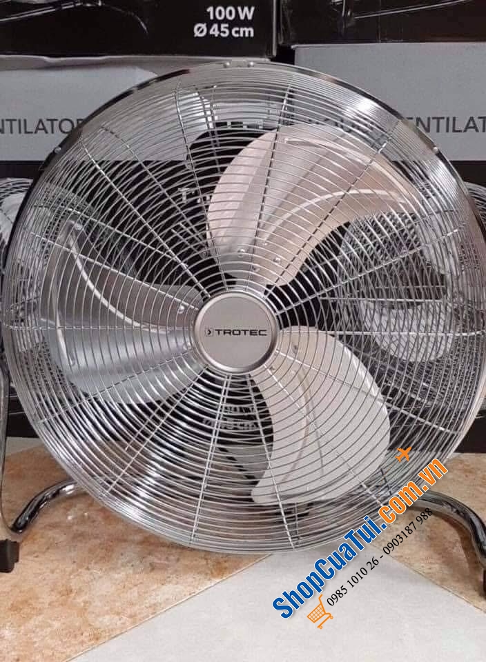 QUẠT SÀN TROTEC TVM18 100W sải cánh 45cm