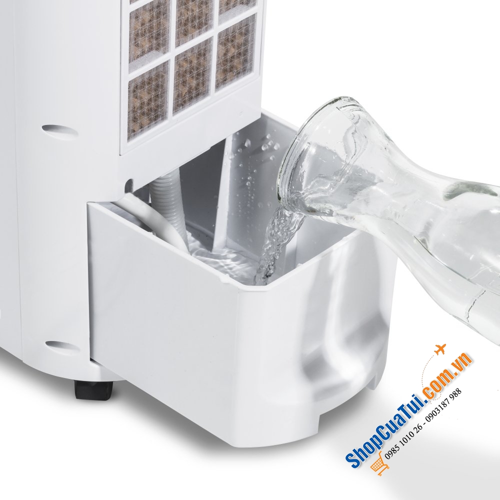 Quạt hơi nước - lọc không khí điều hoà- tạo ẩm 3 in 1 Trotec AirCooler PAE 10 - hàng Trotec lừng danh chất lượng số 1 Germany