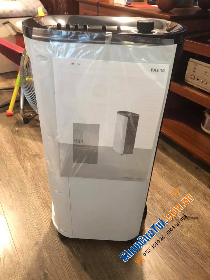 Quạt hơi nước - lọc không khí điều hoà- tạo ẩm 3 in 1 Trotec AirCooler PAE 10 - hàng Trotec lừng danh chất lượng số 1 Germany