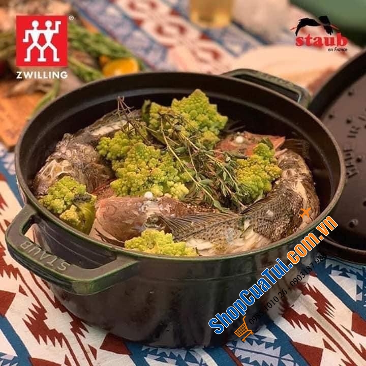 Nồi STAUB XANH HÚNG 20 cm