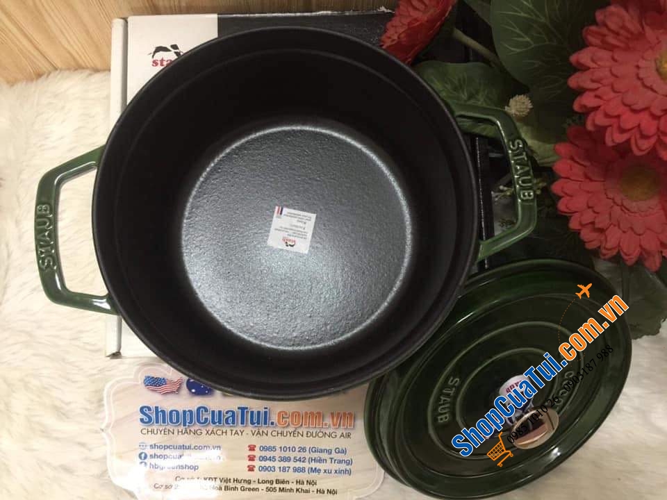 Nồi STAUB XANH HÚNG 20 cm