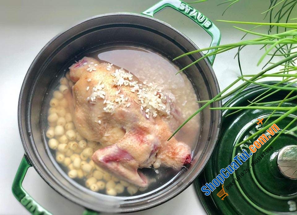 Nồi STAUB XANH HÚNG 20 cm