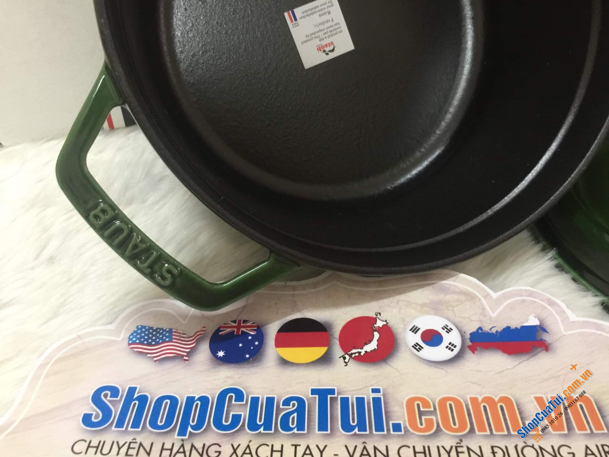 Nồi STAUB XANH HÚNG 20 cm