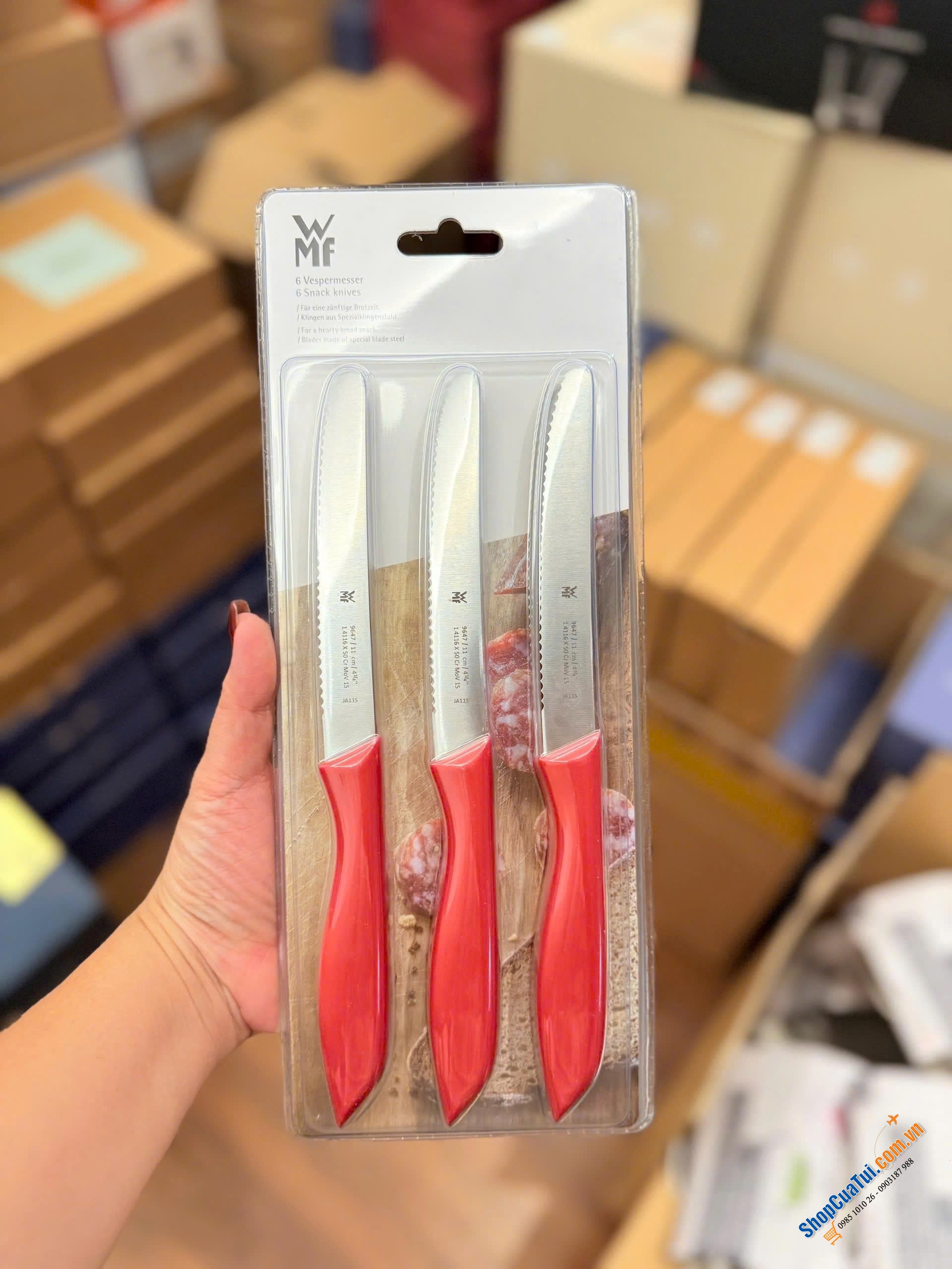 SET 6 DAO RĂNG CƯA WMF