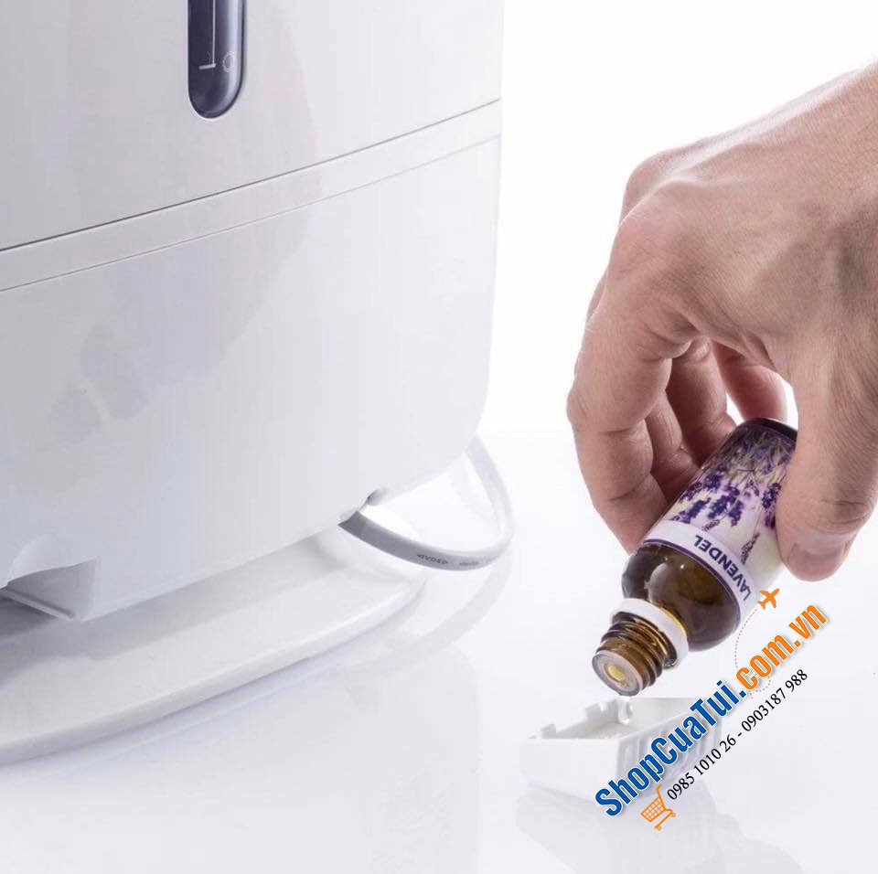 Máy tạo độ ẩm, bổ sung ion lọc khí và khuyếch tán tinh dầu Trotec B6E (3 in 1)