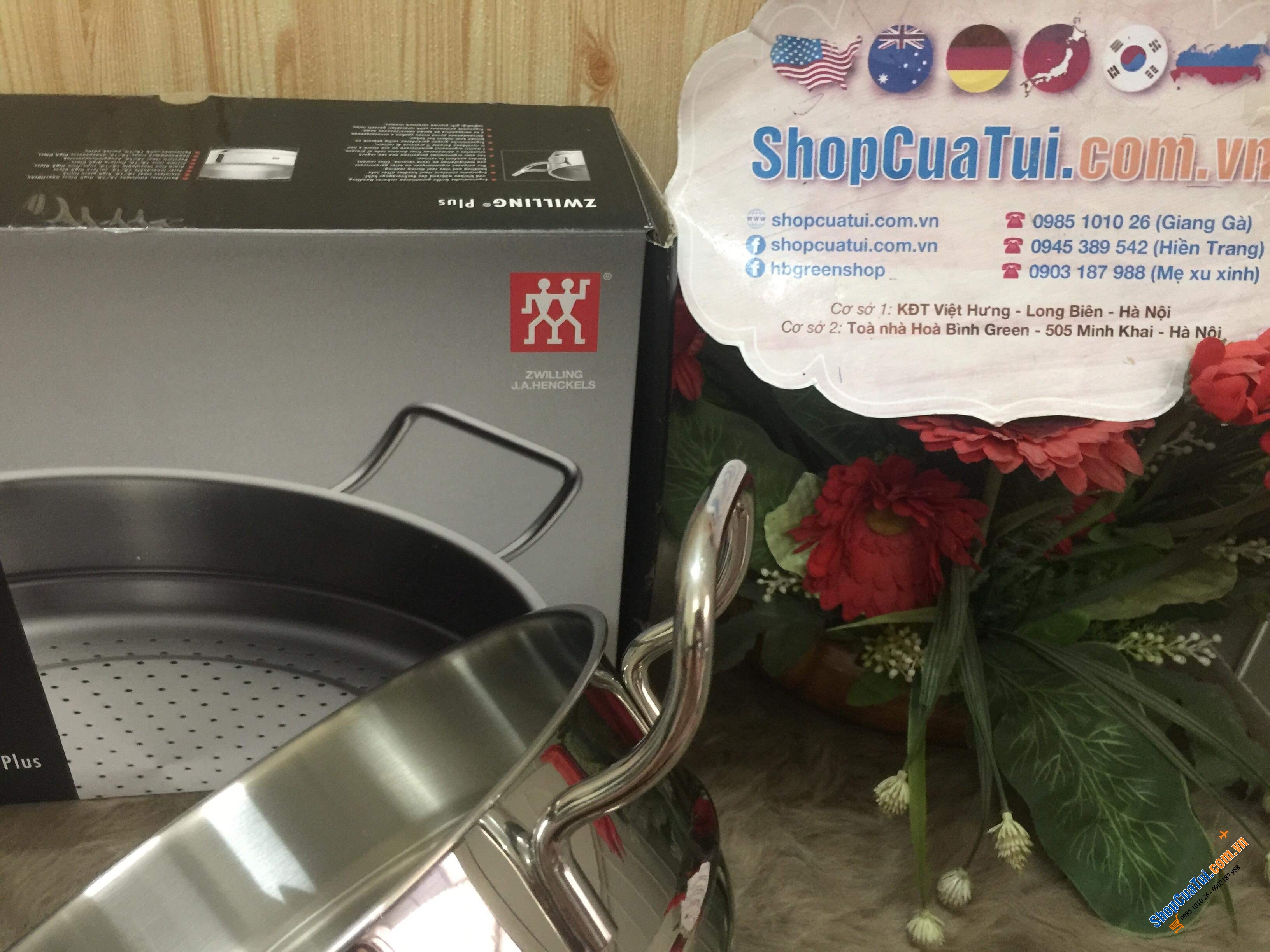 XỬNG HẤP ZWILLING SIÊU DÀY SIZE 24 cm