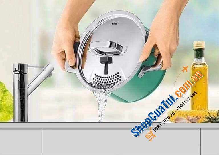 Bộ nồi  SILIT NATURE màu xanh 4 món đắt nhất trong các màu