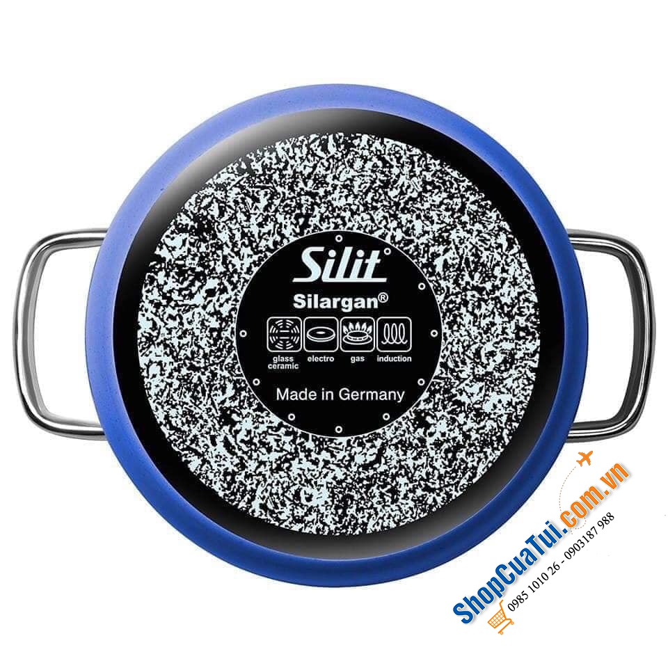 BỘ NỒI SILIT NATURE BLUE 4 món MADE IN GERMANY - Bảo hành 30 năm tại Đức