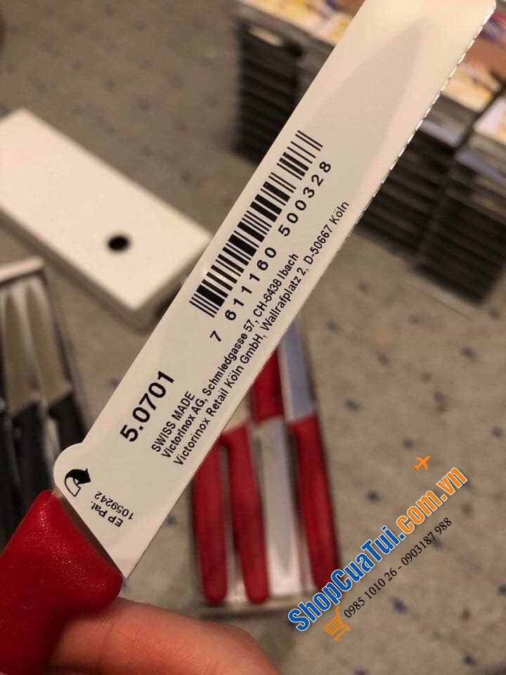 DAO CẮT GỌT RAU CỦ QUẢ VICTORINOX 10CM  - SWISS CLASSIC