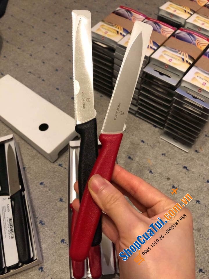DAO CẮT GỌT RAU CỦ QUẢ VICTORINOX 10CM  - SWISS CLASSIC