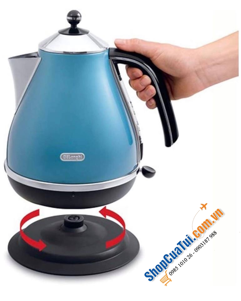 ẤM SIÊU TỐC DELONGHI VINTAGE RETRO ICONA